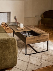 Dark Bronx Storage Coffee Table - Image 2 of 9