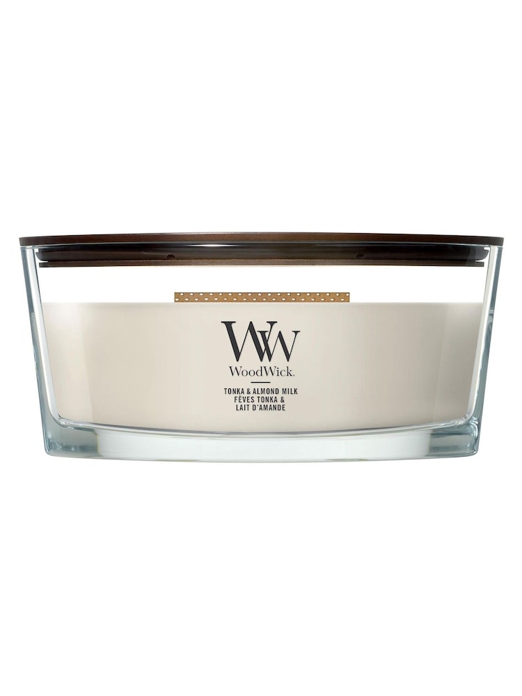 Woodwick Cream Ellipse Candle - Image 3 of 3 Woodwick Cream Ellipse Candle - Image 3 of 3