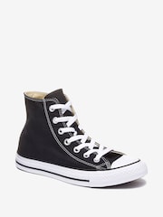 Converse Black/White Standard Fit Chuck Taylor All Star High Trainers - Image 7 of 8