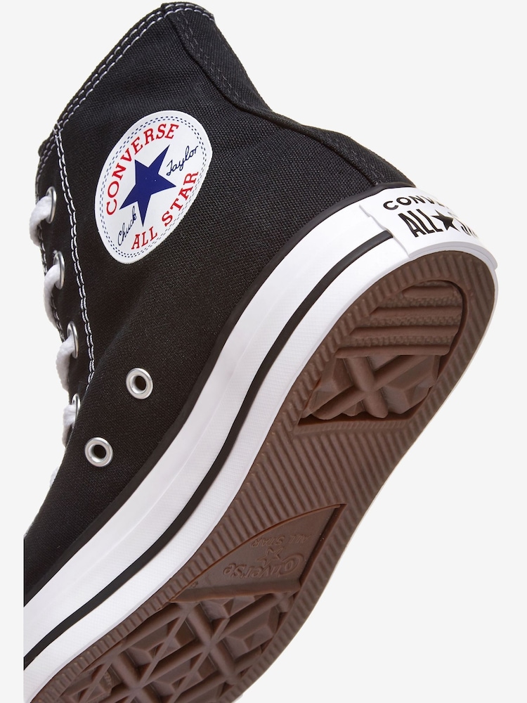 Negro/Blanco - Zapatillas de deporte de corte alto Chuck Taylor All Star de Converse - Imagen 8 de 8 Negro/Blanco - Zapatillas de deporte de corte alto Chuck Taylor All Star de Converse - Imagen 8 de 8