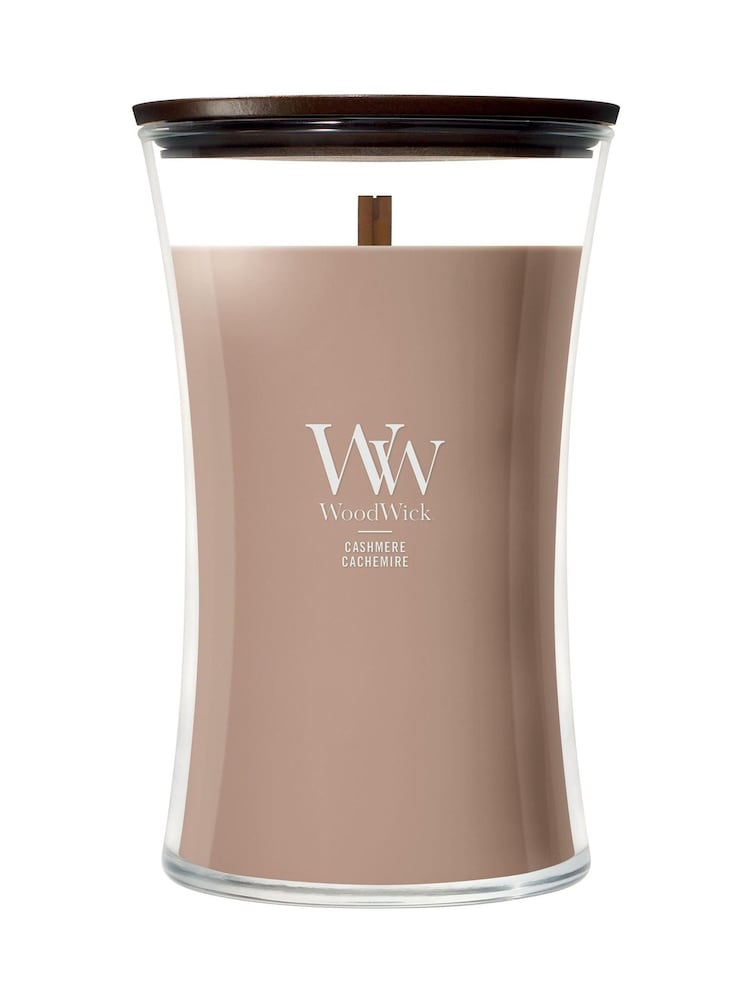 Woodwick Brown Medium Hourglass 1 Wick Large Candle - Image 1 of 1