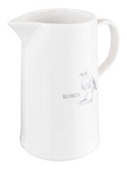 Mary Berry White Garden Robin Small Jug - Image 3 of 4