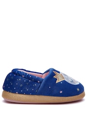Harry Bear Purple Nighttime Printed Slippers - Image 2 of 5