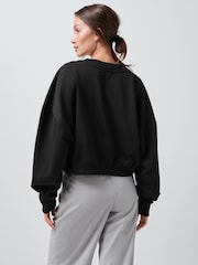 Black Toronto City Graphic Cropped Sweatshirt - Image 3 of 6