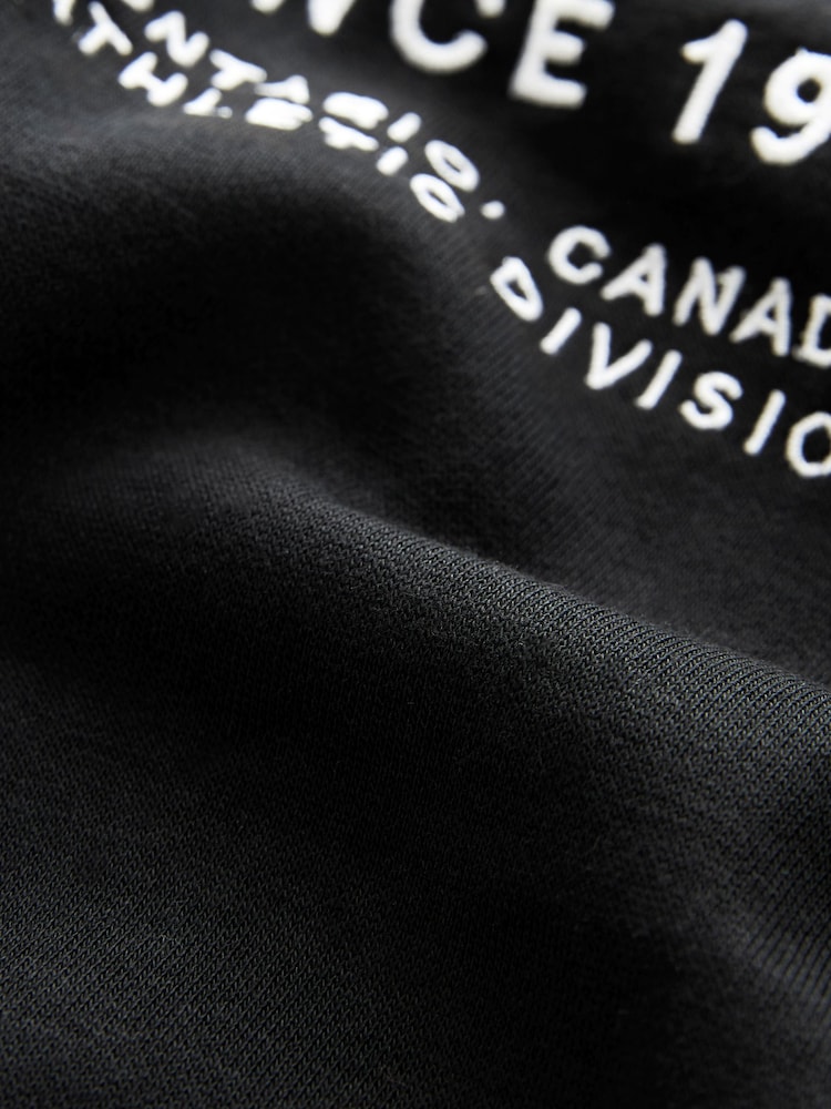 Black Toronto City Graphic Cropped Sweatshirt - Image 6 of 6