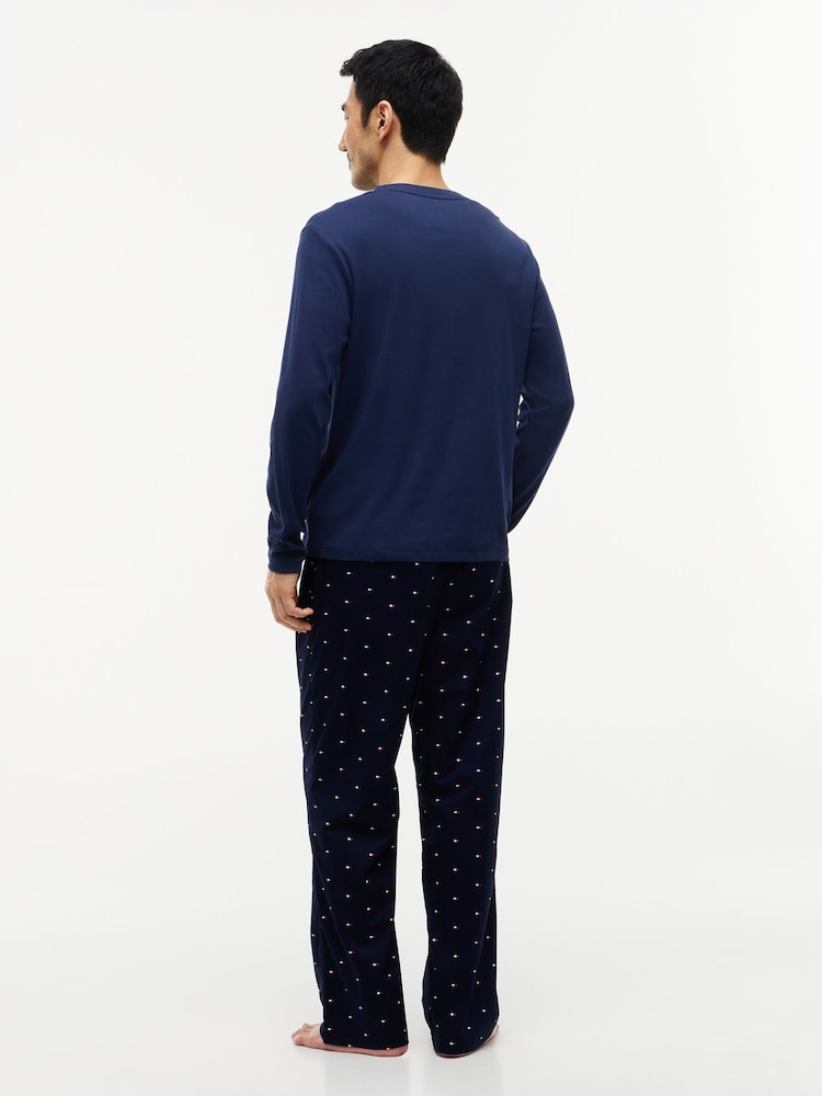 Tommy Hilfiger Signature Tryck Vävt pyjamas Set - Bild 2 av 4
