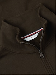 Tommy Hilfiger түпнұсқа терри Quarter-Zip юбкасымен жемпір - 7суретінің 7 суреті