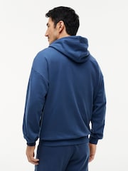 Tommy Hilfiger Blue TH Original Terry Zip-Thru Lounge Hoodie - Image 2 of 5