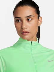 Nike Green Dri-FIT Pacer Half Zip Running Top - Image 3 of 8