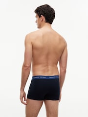 Tommy Hilfiger Black Signature Logo Waistband Trunks 5 Pack - Image 3 of 5