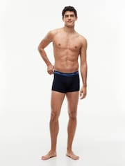 Tommy Hilfiger Black Signature Logo Waistband Trunks 5 Pack - Image 4 of 5
