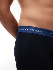 Tommy Hilfiger Black Signature Logo Waistband Trunks 5 Pack - Image 5 of 5
