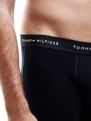 Tommy Hilfiger Orange Signature Logo Contrast Waistband Trunks 3 Pack - Image 5 of 6