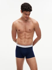 Roșu - Set de 3 boxeri Tommy Hilfiger cu logo pe bandă și dungă Global - Imaginea 6 din 6