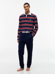 Conjunto de pijama de camisa de rugby Heritage de Tommy Hilfiger - Imagen 1 de 9