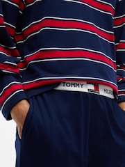 Conjunto de pijama de camisa de rugby Heritage de Tommy Hilfiger - Imagen 4 de 9