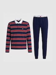 Conjunto de pijama de camisa de rugby Heritage de Tommy Hilfiger - Imagen 5 de 9