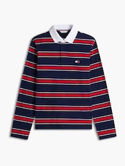 Conjunto de pijama de camisa de rugby Heritage de Tommy Hilfiger - Imagen 7 de 9