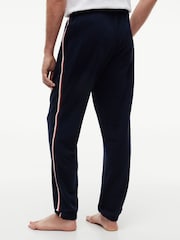 Tommy Hilfiger Blue Global Stripe Terry Lounge Joggers - Image 2 of 4