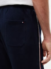 Tommy Hilfiger Blue Global Stripe Terry Lounge Joggers - Image 3 of 4