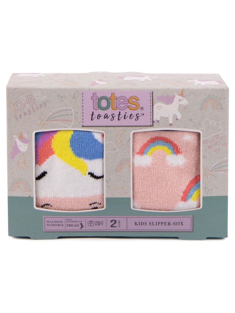 Totes Toasties Childrens Original 2 Pack Socks - Image 3 of 4