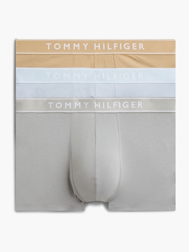 Tommy Hilfiger Unterhosen mit Essential Logo-Bund im 3er-Pack - Bild 1 von 8 Tommy Hilfiger Unterhosen mit Essential Logo-Bund im 3er-Pack - Bild 1 von 8