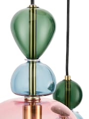 Visconte by BHS Brass Vietri 3 Light Cluster Pendant Ceiling Light - Image 5 of 5