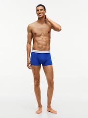 Tommy Hilfiger Green Signature Logo Waistband Trunks 3 Pack - Image 4 of 5