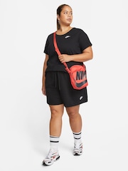 Nike Black Curve Sportswear Club Essentials T-Shirt - Image 5 of 5