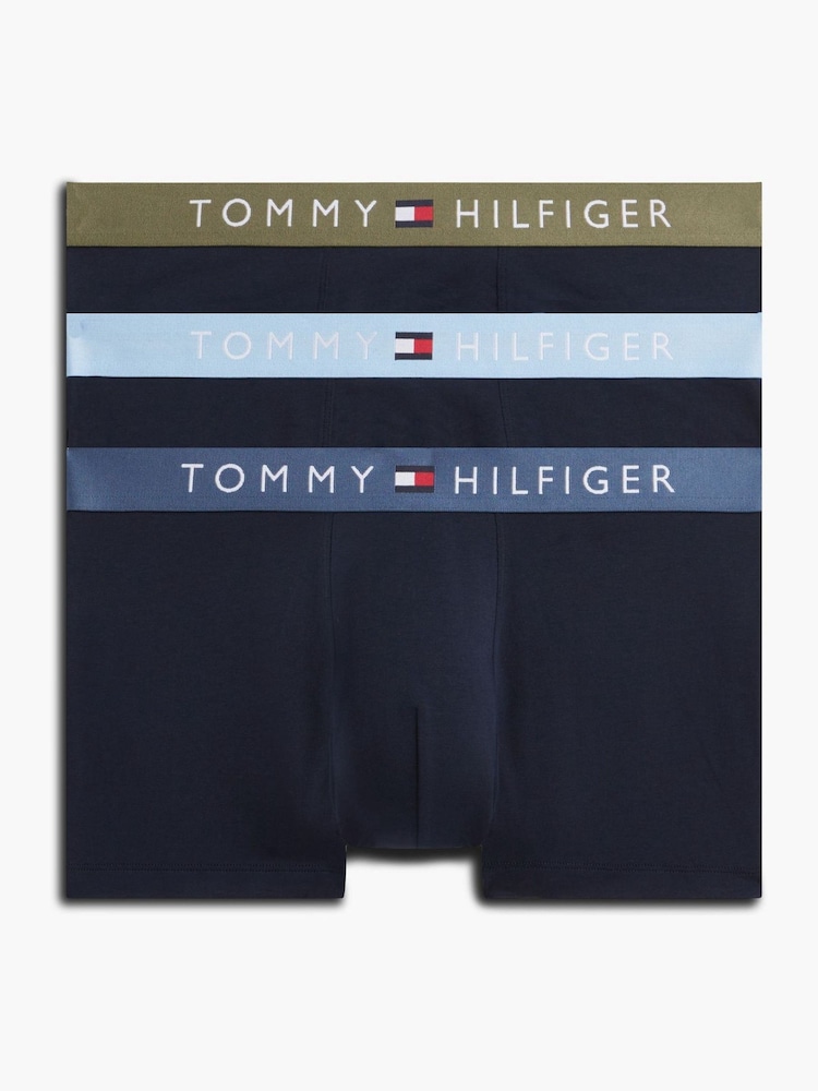 Tommy Hilfiger TH originalių logotipo juosmens glaudų 3pakuotė - 1 paveikslėlis iš 7