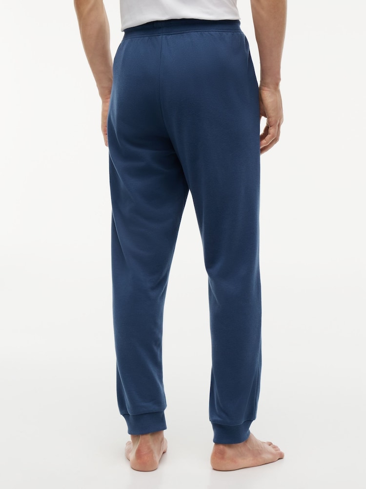 Tommy Hilfiger Blue TH Original French Terry Lounge Joggers - Image 2 of 5 Tommy Hilfiger Blue TH Original French Terry Lounge Joggers - Image 2 of 5