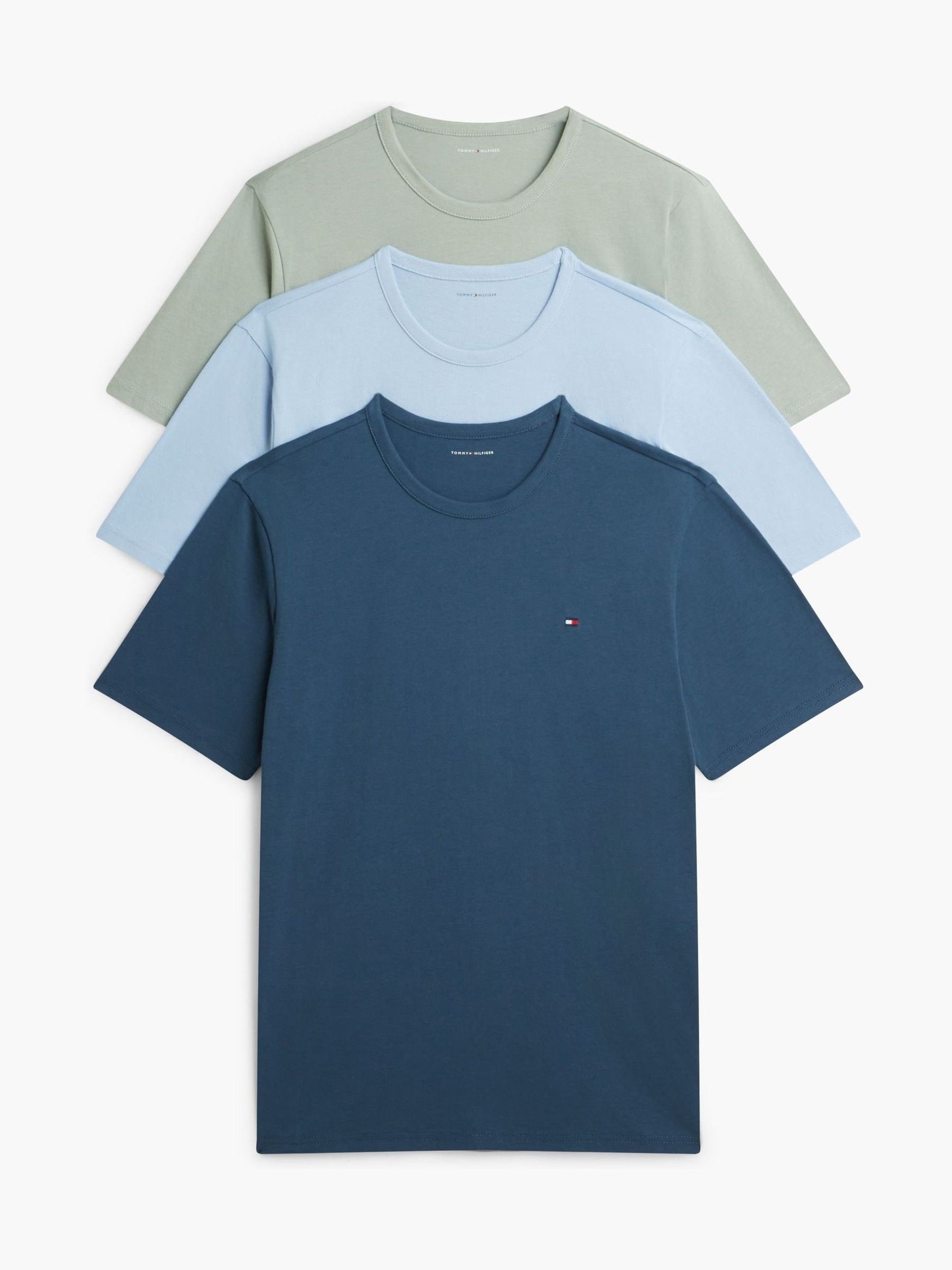 Tommy Hilfiger Men's 3p Ss Tee Um0um03870 S/S T-Shirt (Pack of 1) - Image 3