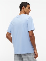 Azul/Azul Claro/Verde - Pacote com 1 unidade de t-shirts de algodão Tommy Hilfiger 3 - Imagem 3 de 8