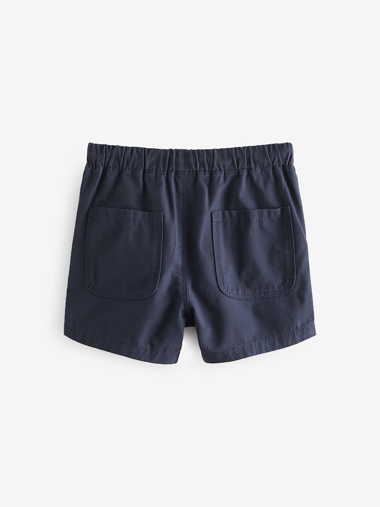 Navy Blue Pull On Shorts (3mths-7yrs) - Image 5 of 6