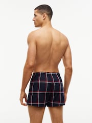 Rojo - Calzoncillos bóxer tejidos con estampado clásico de Tommy Hilfiger 3 Pack - Imagen 3 de 6