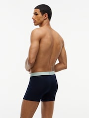 Tommy Hilfiger Blue TH Original Contrast Waistband Boxer Briefs 3-Pack - Image 3 of 7