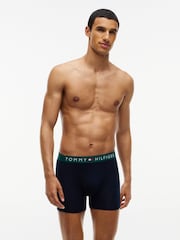 Tommy Hilfiger Blue TH Original Contrast Waistband Boxer Briefs 3-Pack - Image 5 of 7