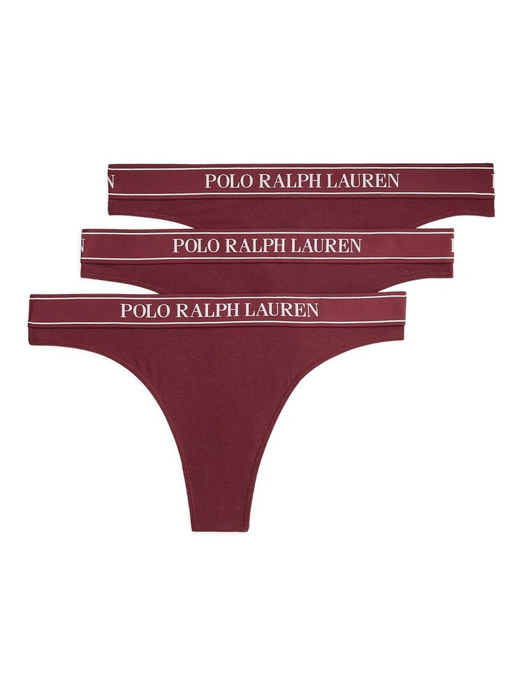 Polo Ralph Lauren Essentials Thongs 3 Pack - صورة 1 من 5 Polo Ralph Lauren Essentials Thongs 3 Pack - صورة 1 من 5