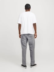 JACK & JONES Grey Loose Fit Eddie Jeans - Image 4 of 6
