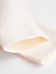 Cream Essential Baby Long Sleeve Bodysuits 5 Pack - Image 7 of 7