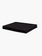 Tommy Hilfiger Black Flag Scarf With Cashmere - Image 3 of 4