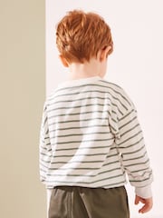 Green/Purple Long Sleeve Animal Print Character T-Shirts 3 Pack (3mths-7yrs) - Image 4 of 10