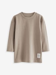 Multi Plain Long Sleeve T-Shirts 5 Pack (3mths-7yrs) - Image 4 of 8
