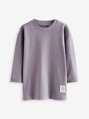 Multi Plain Long Sleeve T-Shirts 5 Pack (3mths-7yrs) - Image 5 of 8