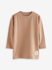Multi Plain Long Sleeve T-Shirts 5 Pack (3mths-7yrs) - Image 6 of 8