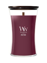 Woodwick Purple Medium Hourglass 1 Wick Large Candle - Image 4 of 4