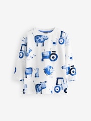 Blue Farm Long Sleeve T-Shirts 3 Pack (3mths-7yrs) - Image 3 of 6
