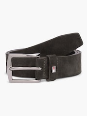 Tommy Hilfiger Denton Square Buckle Suede Belt - Image 1 of 6