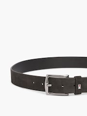 Tommy Hilfiger Denton Square Buckle Suede Belt - Image 2 of 6