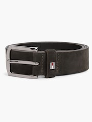 Tommy Hilfiger Denton Square Buckle Suede Belt - Image 5 of 6